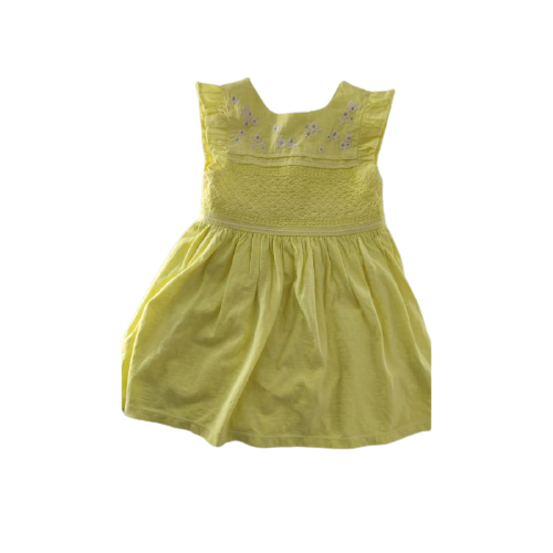 Next geltona suknelė
